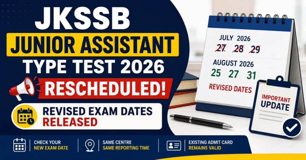 jkssb junior assistant